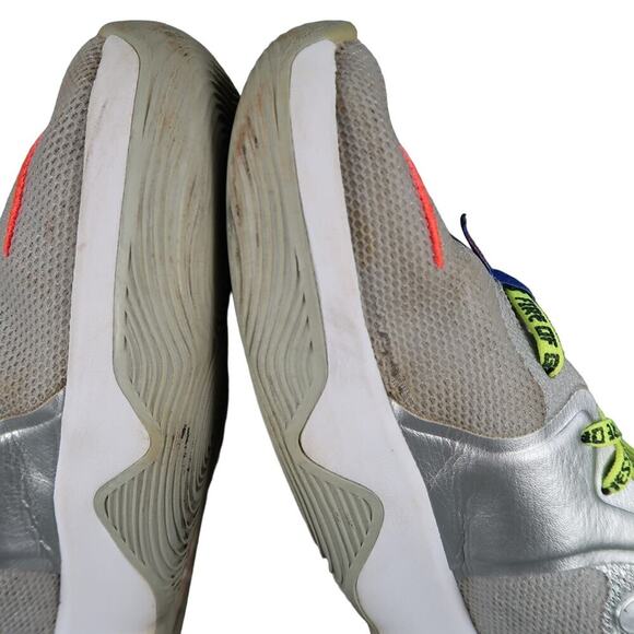 Nike Shoes Mens 11.5 Sneakers Athletic Trainer PG 5 Clippers Metallic Basketball - Picture 10 of 13